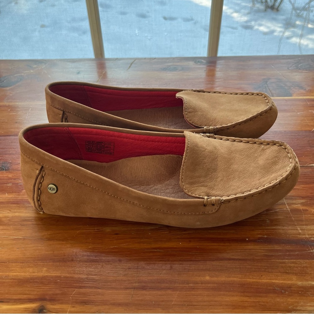 Ugg Milana leather loafers size 8